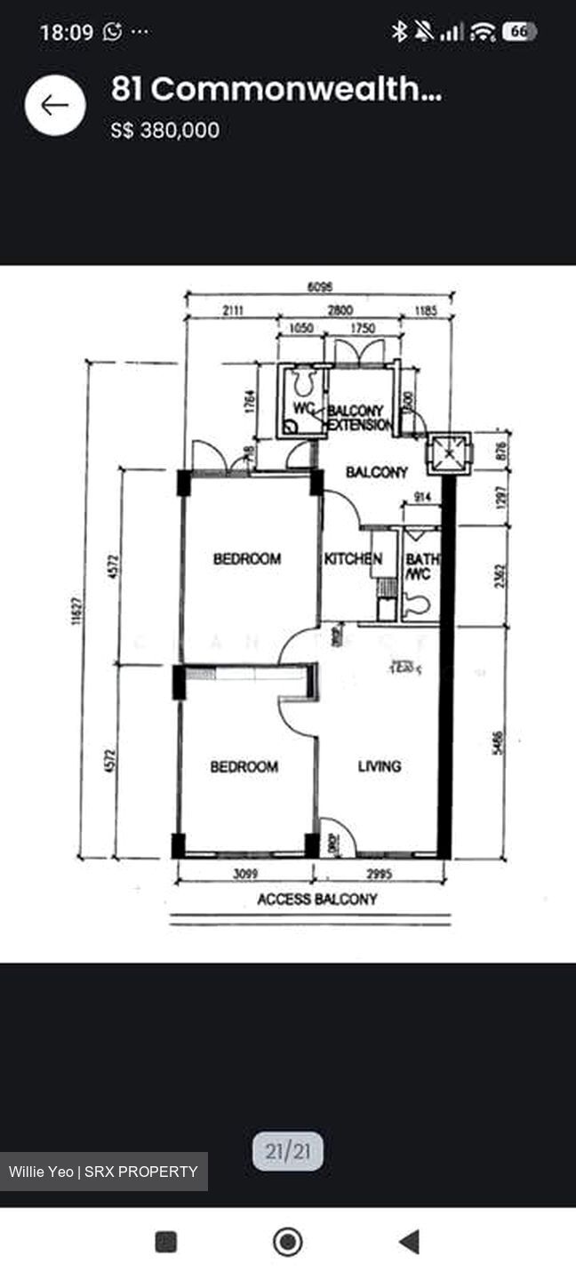 Blk 86 Commonwealth Heights (Queenstown), HDB 3 Rooms #597080881